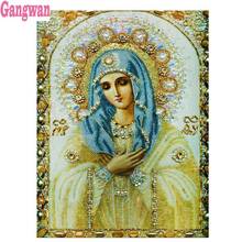 Home Decor 5D mosaic DIY Diamond Painting Full Square Round Drill virgin Madonna religion diamond Embroidery Cross Stitch 5D 2024 - buy cheap