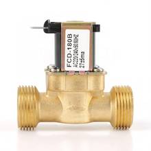 G3/4 2 Way Water Inlet N/C Normal Closed Electric Solenoid Valve AC 220/240V FCD-180B Electric Valve New 2024 - buy cheap