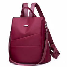 Women Backpack Purse Waterproof Nylon Anti-theft Rucksack Lightweight Shoulder Bag Travel Casual Detachable Ladies Daypack Bag 2024 - buy cheap