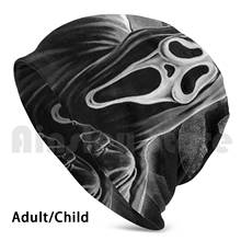 Scream Horror Film Movie Ghostface Beanie Hedging Cap DIY Print Cushion Scream Horror Movie Film Ghostface Halloween Scary 2024 - buy cheap