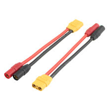 Amass XT90 Female To AS150 Male  Female Bullet Connector anti spark 10AWG Silicone For RC DIY FPV Quadcopter Brushless Motor 2024 - buy cheap