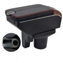 For Mk5 Golf Mk 5 6 2005-2011 Car Armrest Box Double doors open 7USB Centre Console Storage Box Arm Rest 2024 - buy cheap