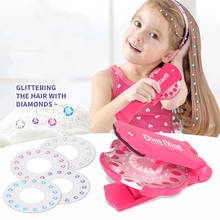 180 Gems Blingers Deluxe Set Girls Toys Pretend Play Jewel Refill Set DIY Girls Hair Styling Tool Diamond Sticker Toys Gifts 2024 - buy cheap