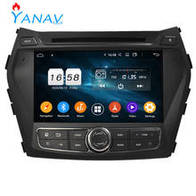 Radio con GPS para coche, reproductor Multimedia con Android, 2 DIN, estéreo, DVD, pantalla HD, para HYUNDAI IX45 Santa Fe 2013 2014 2024 - compra barato