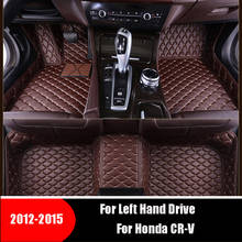 Car Floor Mats For Honda CR-V CRV 2012 2013 2014 2015 2016 Custom Carpets Rugs Auto Interior Mat Accessories Car-styling 2024 - buy cheap