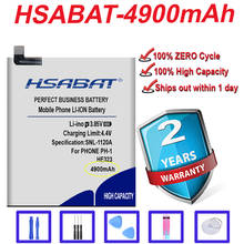 HSABAT Top Brand 100% New 4900mAh HE323 Battery for Essential Phone PH-1 in stock 2024 - buy cheap