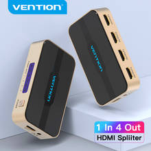 Vention-Divisor HDMI 1 In 4 Out HD 4K/30Hz HDMI Switch HDMI 1,4 1x2 1x4 adaptador con fuente de alimentación para Xbox PS4 TV HDMI Switcher 2024 - compra barato