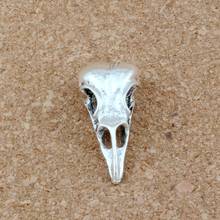 3D Skull Bird Head Charms Pendants 5Pcs/ Lot 14.5x31.5mm Diy Handmade Fashion Zinc Alloy Jewelry 2024 - buy cheap