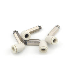 SMC type High quality fittings KJW Extended Male Elbow One-Touch Miniature Hexagon Mini Fittings Pneumatic Components 2024 - buy cheap