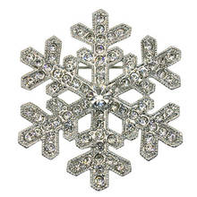Fashion Crystal Snowflake Charms Pendants Pins Christmas Brooch Women Brooches Pins Decoration Xmas Merry Xmas Gifts Hot Sales 2024 - buy cheap