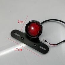 Motorcycle Accessories Modified Metal Retro LED Tail Light Brake Running Light Rear Tail Light 2024 - buy cheap