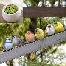 Outdoor Gardening Simulation Animal Decoration Resin Birds Crafts Courtyard Park Figurines Ornaments Landscape Villa Accessories 2024 - buy cheap