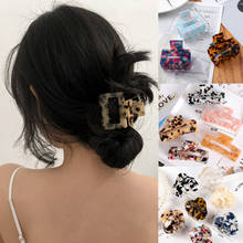 MueRaa Fashion Transparent Korean Style Women Girls Hair Claws Hair Clips Leopard Woman Elegant Hair Accessories Simple Headwear 2024 - buy cheap