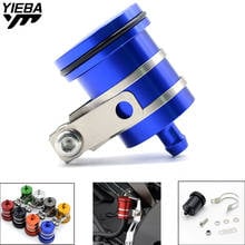 Universal Motorcycle Brake Fluid Reservoir Clutch Tank Oil Fluid Cup For honda CB600F CB 650F Katana 2019 GSX250R ABS R1200RT 2024 - buy cheap