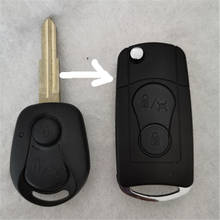 Capa de chave remota para ssang yong modificada com botão ssangyong actyon kyron rexton 2 2024 - compre barato