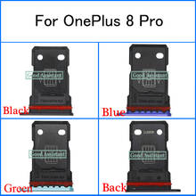 Bandeja Sim para OnePlus 8 Pro 1 + 8 Pro 1 + 8 Pro IN2023 IN2020 IN2021 IN2025, soporte para tarjeta Micro SD, piezas de ranura, adaptador de tarjeta Sim 2024 - compra barato