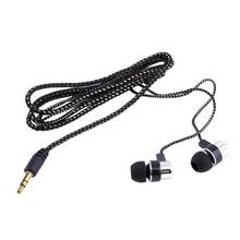 5 Colors 3.5mm Wired Earphones Sports Running Headset Noise Isolating Stereo 1.1M In-Ear Media Player Music Earphone Stereo 2024 - buy cheap