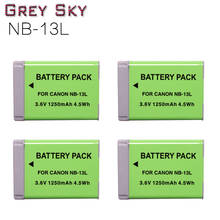 NB-13L Battery for Canon 13L G5X,G5X Mark II,G7X,G7X Mark II,G9X,G9X Mark II,SX620HS,SX720HS,SX730HS Camera 2024 - buy cheap