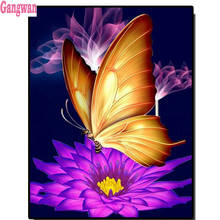 Diamond Painting Butterfly 5D DIY Diamond Embroidery Animal flower Cross Stitch Kit Rhinestone Mosaic Art hobby Home Decoration 2024 - buy cheap