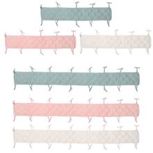 Crib Bumper Baby Cot Bumper Wrap Around Protection Safe Teething Guard Wrap Baby Proofing Edge and Corner Guard 2024 - buy cheap