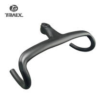 Full Carbon Road Bicycle Handlebar Integrated Drop Bar 28.6mm 3K  Weave With Bike Computer Mount Special Spacer light mount 2024 - buy cheap