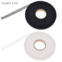 Lychee Life 50 м черно-белая переплетенная лента для одежды, утюжок для шитья своими руками 2024 - купить недорого