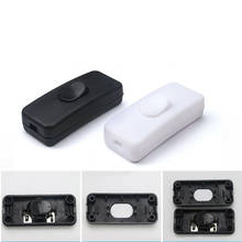 Lâmpada de mesa 110 250v, interruptor com cabo de alimentação liga/desliga para interruptor de botão de pressão para led elétrico 303 interruptores