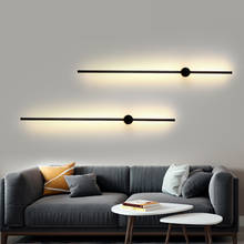 Nordic Minimalism LED Wall Lamp Bedroom Living Room Decoration Wall Lights Office Hotel Living Room Dining Room Indoor Lighting 2024 - buy cheap