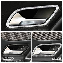 For Mercedes Benz GLB Class GLB220 GLB250 2020 2021 Inner Door Handle Frame Diamond Trim Crystal Sticker 2024 - buy cheap