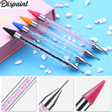 Dispaint DIY Diamond Painting Pen Tool Accessories Rhinestones Pictures Double Head Diamond Embroidery Point Drill Pen Gift 2024 - buy cheap