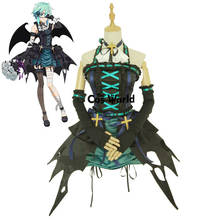 Vestido de Sword Art Online de Anime, traje de uniforme personalizado, Little Devi Asada Shino 2024 - compra barato