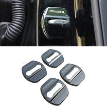 Stainless Steel Car Door Lock Buckle Cover For Nissan Patrol Armada Y62 2013-2020 Door Lock Protect Decoration Accessories 2024 - buy cheap