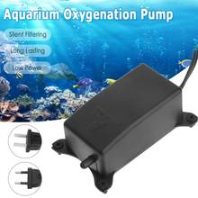 Home Supplies EU Plug Low Noise Aquarium Air Pump Fish Tank Mini Air Compressor Oxygen Pump Aquarium Fish Tank Oxygen Pump Tools 2024 - buy cheap