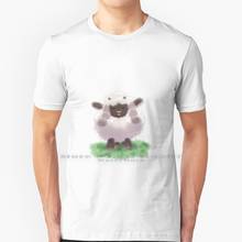 Wooloo On Grass Patch T Shirt 100% Pure Cotton Wooloo Cute Sword Shield Sheep Braid 2024 - buy cheap