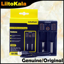 Liitokala Lii-202  charger 1.2V 3.7V 3.2V 3.85V AA / AAA 26650 10440 14500 16340 25500 18650 NiMH lithium battery smart charger 2024 - buy cheap