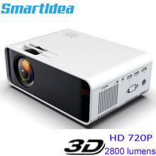 Smartldea Native HD 1280 x 720P Mini Projector LED Home Cinema beamer ac3 Dolby Movie video game Proyector Android WiFi option 2024 - buy cheap