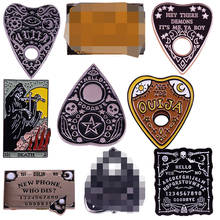 Ouija Board Badge Cute Divination Brooch Grim Reaper Enamel Pin They Them pronounciation Jewelry 2024 - buy cheap