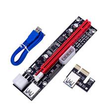 Extensor riser para placa, mais novo cabo de alimentação usb 3.0, pci-e riser ver 009s express 1x 4x 8x 16x, adaptador sata 15pin para 6 pinos 2024 - compre barato