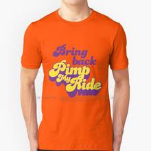 Camiseta con estampado "Bring Back" para mujer, Camisa de algodón puro con estampado de chulo ", estilo moderno Meme, Tumblr, tendencia estética 2024 - compra barato