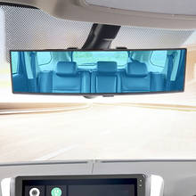 Retrovisor automotivo para bebês, espelho retrovisor de 300mm, acessório interior automotivo, grande ângulo de visão, panorâmico, antirreflexo 2024 - compre barato