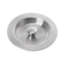 Kitchen Stainless Steel Bath Tub Filter Sink Floor Plug Laundry Bathroom Water Stopper Cap Tool 2024 - buy cheap