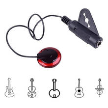 Electric Guitar Pickup Professional Piezo Contact Microphone Guitar Accessories Pickup For Ukulele Violin Mandolin Banjo Kalimba 2024 - buy cheap