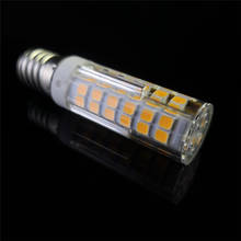 E14 bombilla LED, lámpara de cerámica SMD de 5W, 7W, 9W, 12W, 15W, CA 220V, 230V, reemplazo de lámpara halógena para refrigerador de candelabro de cristal de vela 2024 - compra barato
