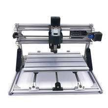 Mini máquina de mesa para gravação em madeira, fresadora pcb de mesa, gravura a laser, roteador cnc, com controle grbl, diy 2024 - compre barato