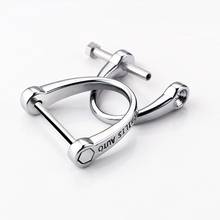 D Shape Thick Rod Classic D Shape Horseshoe KeyChain Car Interior Accessories Key Ring Car-styling Key Holder 2024 - buy cheap