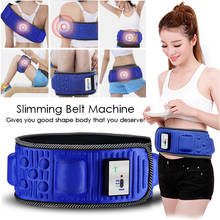 Electric Fitness Vibrating Massager Slimming Belt Fat Burning Weight Loss Body Wraps Sauna Slimming Belt for Muscle Relax 2024 - buy cheap