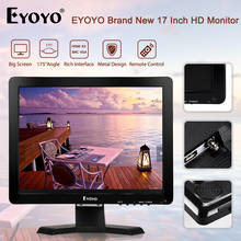 Eyoyo-tela para monitores de 1280x1024, monitor com ângulo de visão amplo, 175 °, led tft, entrada múltipla, av, bnc, vga, usb, compatível com hdmi 2024 - compre barato