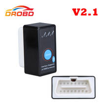 Diagnostic Tool Auto Code Reader Super Mini ELM327 V2.1 ELM 327 Bluetooth OBD-II OBD OBD2 Scanner  with Power Switch 2024 - buy cheap