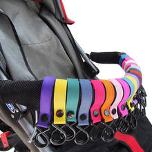 1PCS/Set Multifunction Baby Stroller Hooks Hanger Hooks Stroller Trolley Hook Handrail Hook 18 Color Nylon Material Accesories 2024 - buy cheap