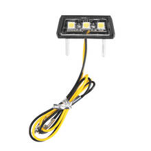 Luz traseira led traseira do carro para honda/kawasaki/yamaha/suzuki motocicleta luz de matrícula 2024 - compre barato